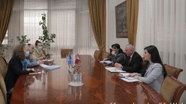 ԱԻ նախարարը հանդիպել է Հայաստանում ՄԱԿ-ի մշտական համակարգողի պաշտոնակատարի հետ