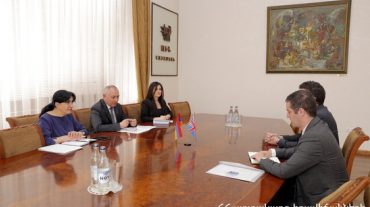 ԱԻ նախարարն ընդունել է Մեծ Բրիտանիայի և Հյուսիսային Իռլանդիայի Միացյալ Թագավորության դեսպանին