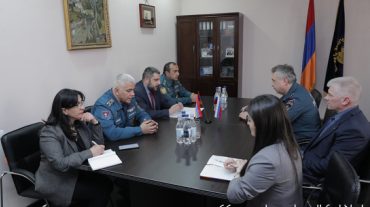 Արմեն Փամբուխչյանը և ՌԴ ԱԻՆ միջազգային գործունեության վարչության տնօրենը քննարկել են փոխգործակցության ծրագրեր