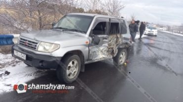 Գեղարքունիքի մարզում բախվել են Mitsubishi-ն ու Toyota-ն. կա վիրավոր