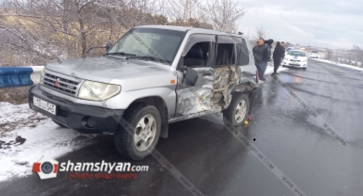 Գեղարքունիքի մարզում բախվել են Mitsubishi-ն ու Toyota-ն. կա վիրավոր