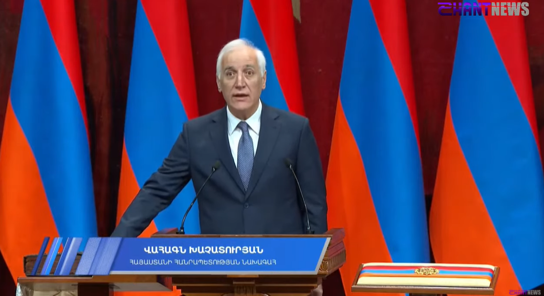 Վահագն Խաչատուրյանը ստանձնեց ՀՀ 5-րդ նախագահի պաշտոնը