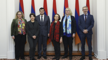 Արման Եղոյանն ընդունել է Հայաստանում հավատարմագրված մի խումբ դեսպանների