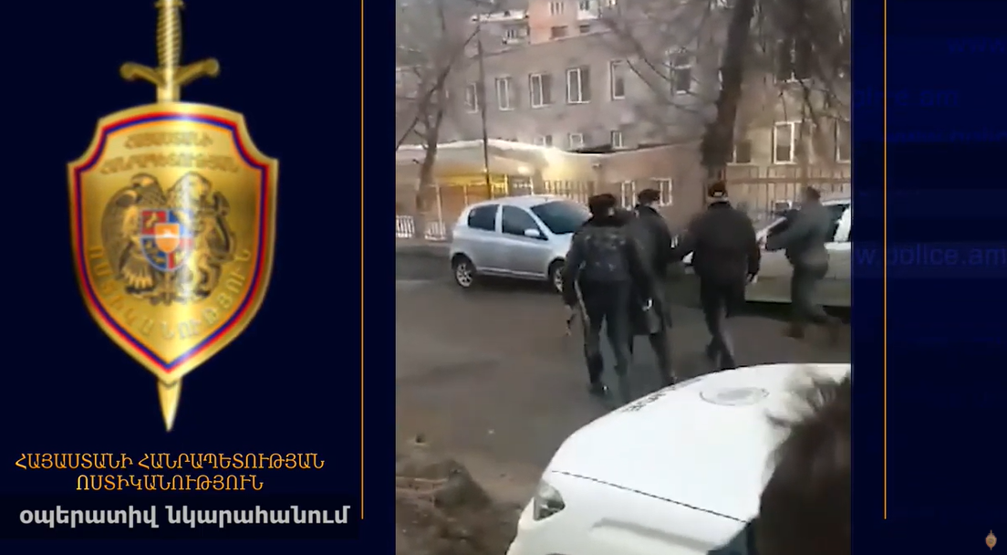 Ոստիկանները վնասազերծել են դիմակավորված ու զինված անձանց. կան ձերբակալվածներ