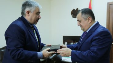 Կարեն Գիլոյանն ընդունել է Եվրոպայի ծանրամարտի ֆեդերացիայի նախագահին և գլխավոր քարտուղարին