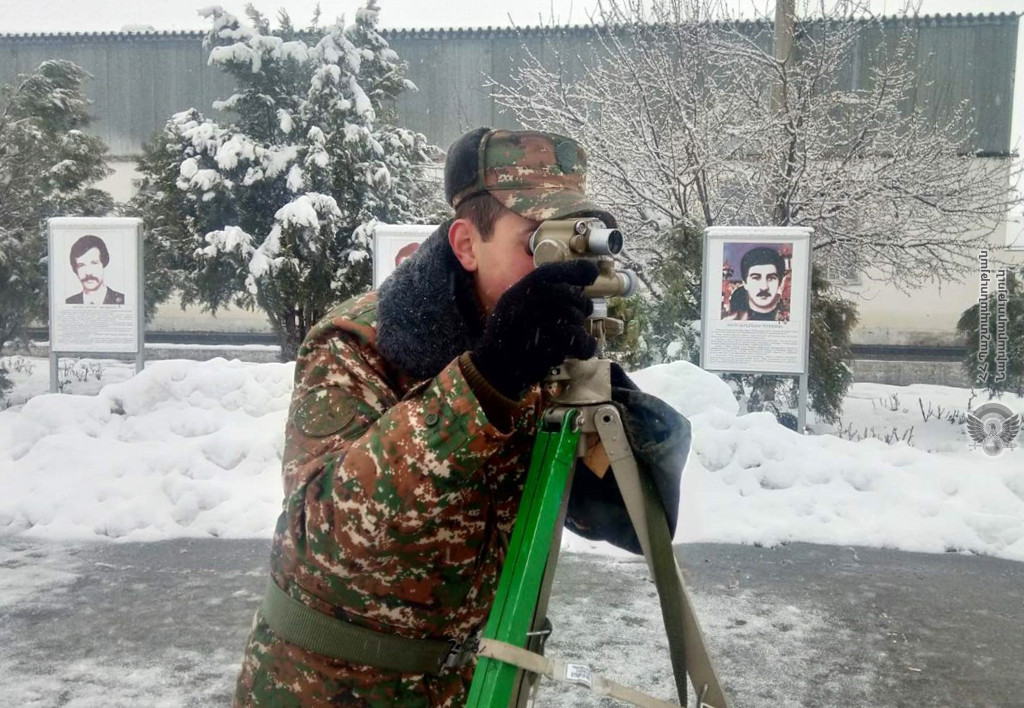 Զորամասերից մեկում անցկացվել են գործնական պարապմունքներ