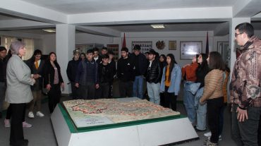 Դպրոցականներն այցելել են ռազմական համալսարան