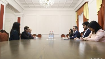 Իշխան Սաղաթելյանն ընդունել է Հայաստանում Ֆրանսիայի դեսպան Անն Լույոյին