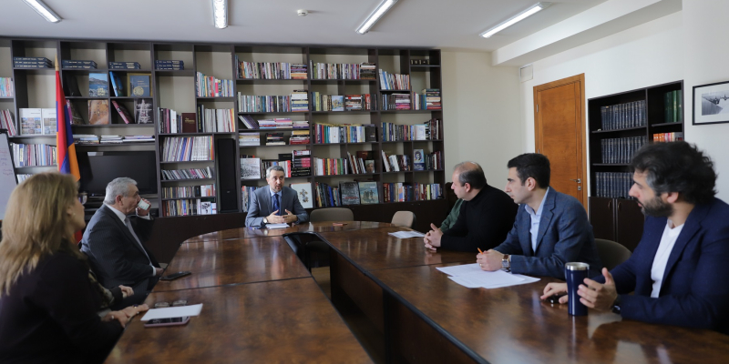 ԿԳՄՍ նախարարի տեղակալը հանդիպել է Հայ կոմպոզիտորական արվեստի փառատոնի գեղարվեստական խորհրդի կազմի հետ