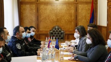 Ոստիկանության պետն ընդունել է ԵԽ Երևանյան գրասենյակի պատվիրակությանը