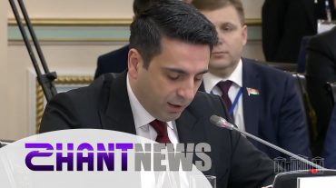 Ալեն Սիմոնյանի պատասխանն Ադրբեջանի Միլի մեջլիսի նախագահին արժանացել է բուռն ծափահարությունների