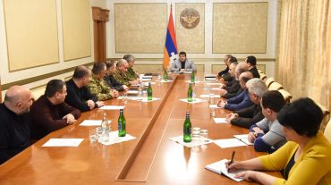 Արցախի նախագահի գլխավորությամբ կայացել է Անվտանգության խորհրդի ընդլայնված հերթական նիստը