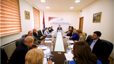 Փոխնախարար Գրիգոր Մինասյանի գլխավորությամբ տեղի է ունեցել դատական և իրավական բարեփոխումների աշխատանքային անդրանիկ նիստը