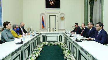 Արթուր Դավթյանը ՀՀ-ում ԵՄ պատվիրակության ղեկավարին ներկայացրել է Հայաստանում ծանր վիրավորանքի քրեականացման անհրաժեշտության հիմնավորումները