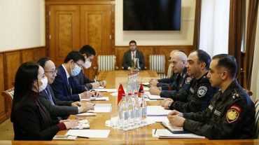 Ոստիկանության պետը Չինաստանի դեսպանի հետ հանդիպմանը քննարկել է իրավապահ բնագավառում երկկողմ համագործակցության հարցերը
