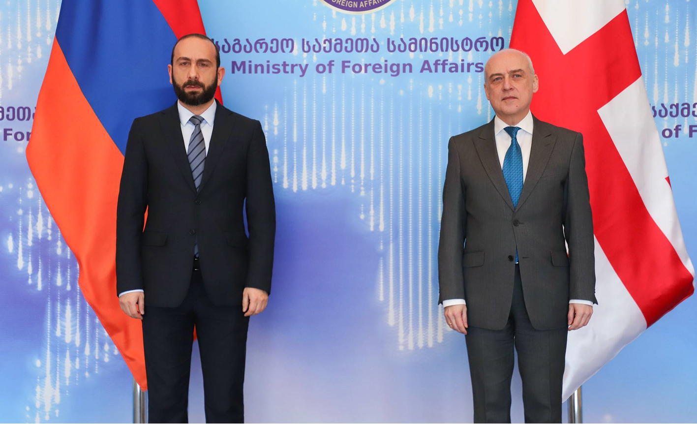Հայաստանի և Վրաստանի ԱԳ նախարարները քննարկել են տարածաշրջանային և միջազգային անվտանգությանը վերաբերող մի շարք հարցեր