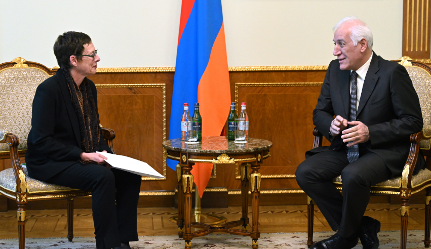 Նախագահ Վահագն Խաչատուրյանը Ֆրանսիայի դեսպանի հետ քննարկել է հայ-ֆրանսիական հարաբերությունների ներկա օրակարգը