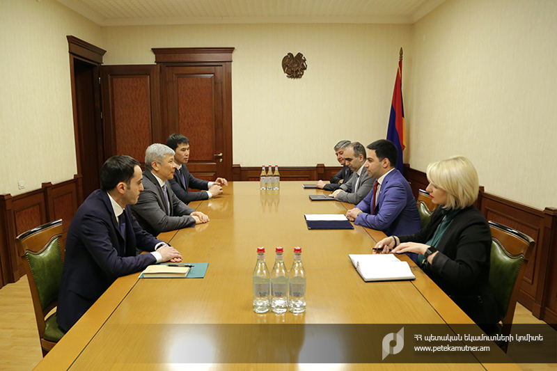 ՊԵԿ նախագահն ընդունել է ԵՏՀ մաքսային համագործակցության հարցերով Կոլեգիայի պատվիրակության անդամներին