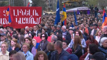 «Պաշտպանելով Արցախը` պաշտպանենք Հայաստանը»․ հանրահավաք Ազատության հրապարակում