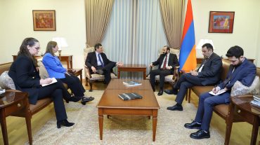 Արարատ Միրզոյանը Էնդրյու Շոֆերին է ներկայացրել Լեռնային Ղարաբաղում ստեղծված իրավիճակը