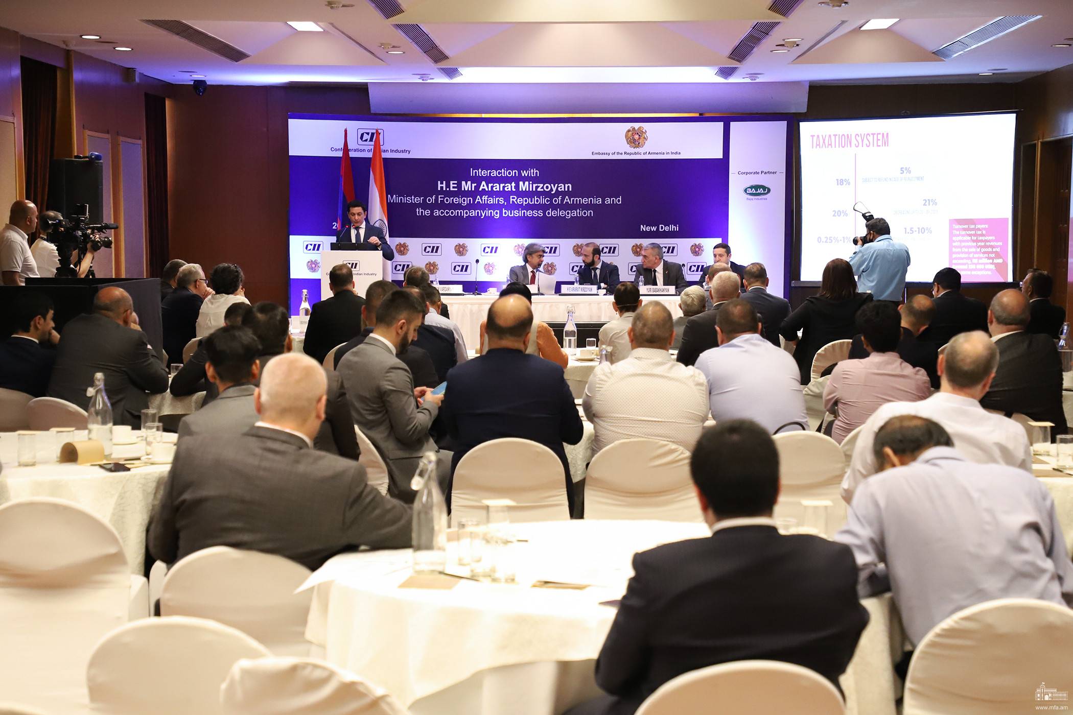 Տեղի է ունեցել հայ-հնդկական գործարար համաժողով