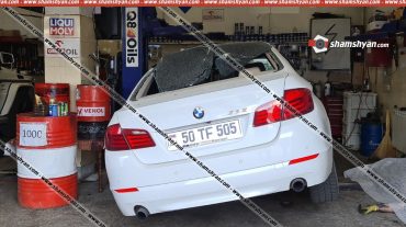 Երևանում ավտովերանորոգման կետում BMW-ն ամբարձիկի վրայից ընկել է 36-ամյա աշխատակցի վրա. նա մահացել է