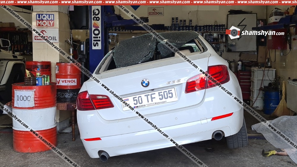 Երևանում ավտովերանորոգման կետում BMW-ն ամբարձիկի վրայից ընկել է 36-ամյա աշխատակցի վրա. նա մահացել է