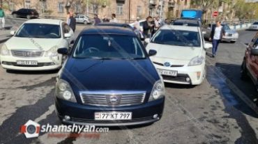 Երևանում շղթայական ավտովթար է տեղի ունեցել