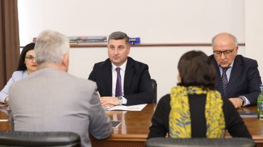 Գնել Սանոսյանն ու դեսպան Ռիխտերը քննարկել են էներգետիկ, ջրային ոլորտում առկա համագործակցության վերաբերյալ հարցեր