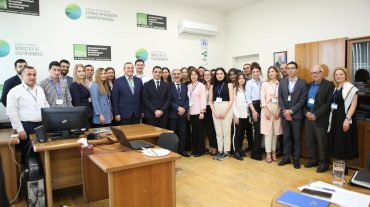 Շրջակա միջավայրի նախարարն աշխատանքային այցով եղել է «Բնապահպանական ծրագրերի իրականացման գրասենյակ» ՊՀ-ում