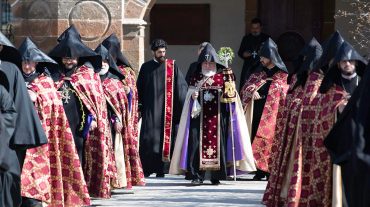 Ծաղկազարդի տոնը Մայր Աթոռ Սուրբ Էջմիածնում
