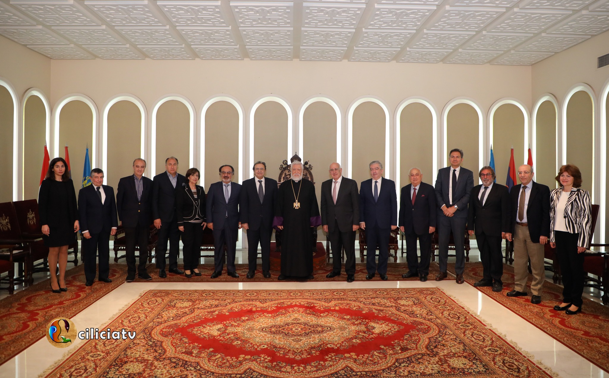 Արամ Ա կաթողիկոսն ընդունել է ՀԲԸՄ պատվիրակությանը