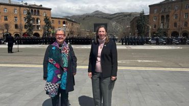 ԱՄՆ դեսպանը մասնակցել է Շիրակի և Լոռու մարզերում պարեկային ծառայության մեկնարկի արարողություններին