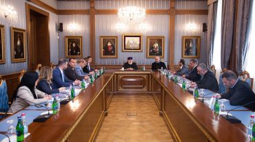 Ամենայն Հայոց կաթողիկոսն ընդունել է Սիրիա-Հայաստան բարեկամական խմբի պատվիրակությանը