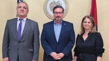 Լոս Անջելեսում ՀՀ գլխավոր հյուպատոսությունում կայացել է հանդիպում Գլենդելի նորանշանակ քաղաքապետ Արդի Քասախյանի հետ