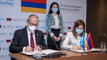 Հայաստանի և ԱՀԿ-ի միջև  2022-2023 թվականների Համագործակցության երկամյա համաձայնագիր է ստորագրվել