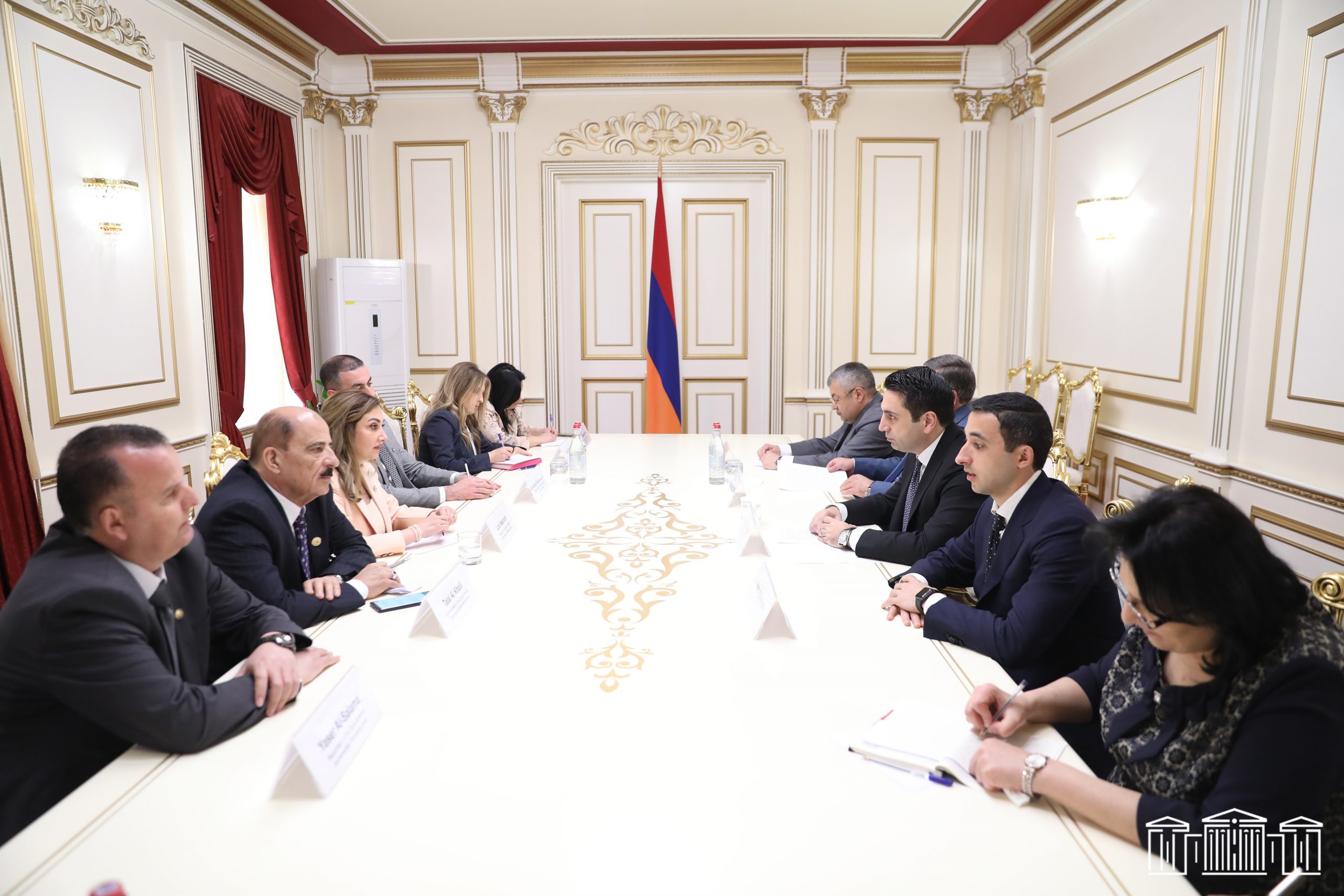 Ալեն Սիմոնյանն ընդունել է Սիրիա-Հայաստան բարեկամական խմբի պատվիրակությանը
