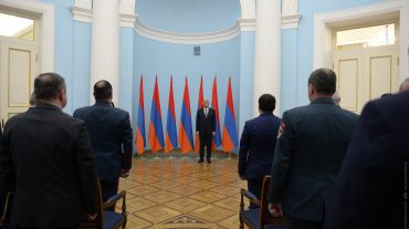 Նախագահ Վահագն Խաչատուրյանը պետական պարգևներ է հանձնել և շնորհավորել Ոստիկանության օրվա առթիվ