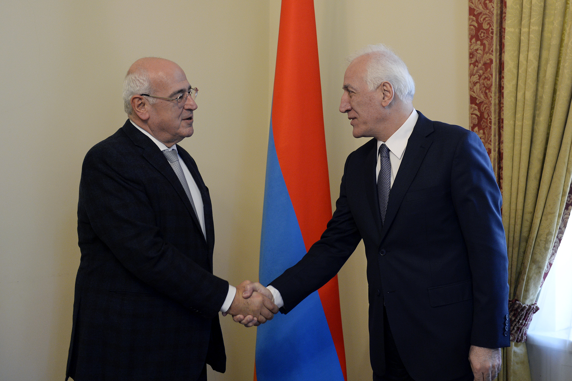 Վահագն Խաչատուրյանն ընդունել է Հայկական բարեգործական ընդհանուր միության նախագահ Պերճ Սեդրակյանին
