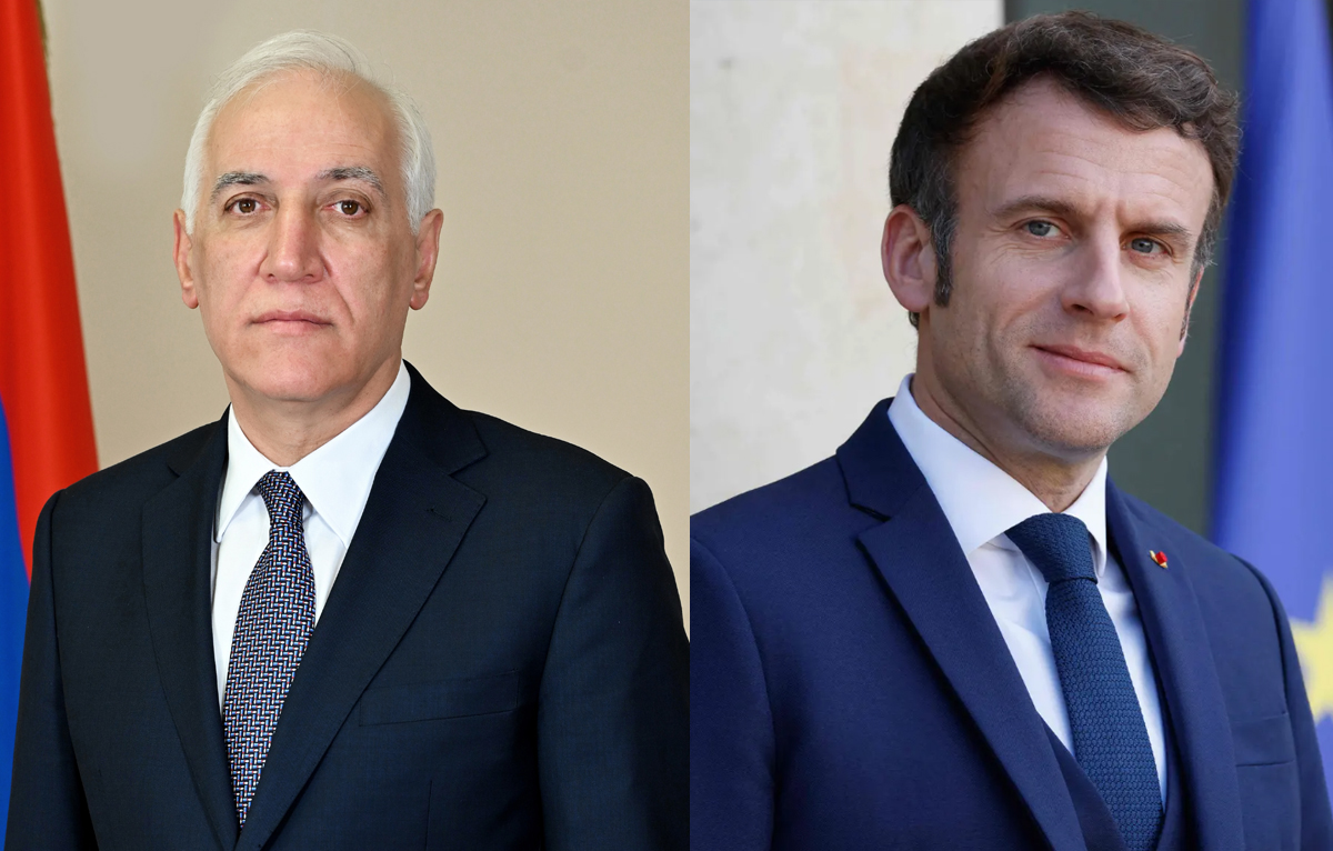 Նախագահ Վահագն Խաչատուրյանը շնորհավորել է Մակրոնին վերընտրվելու առթիվ