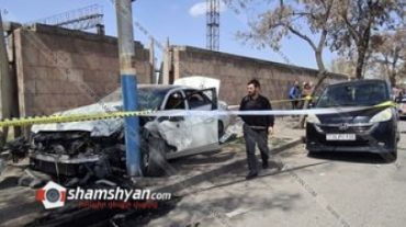 Երևանում բախվել են Mercedes-ն ու Honda-ն․ կա վիրավոր