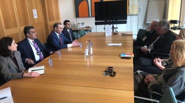 Արմեն Գրիգորյանը հանդիպել է ՄԹ-ՀՀ բարեկամության խմբի ղեկավար Թիմ Լոութընի հետ