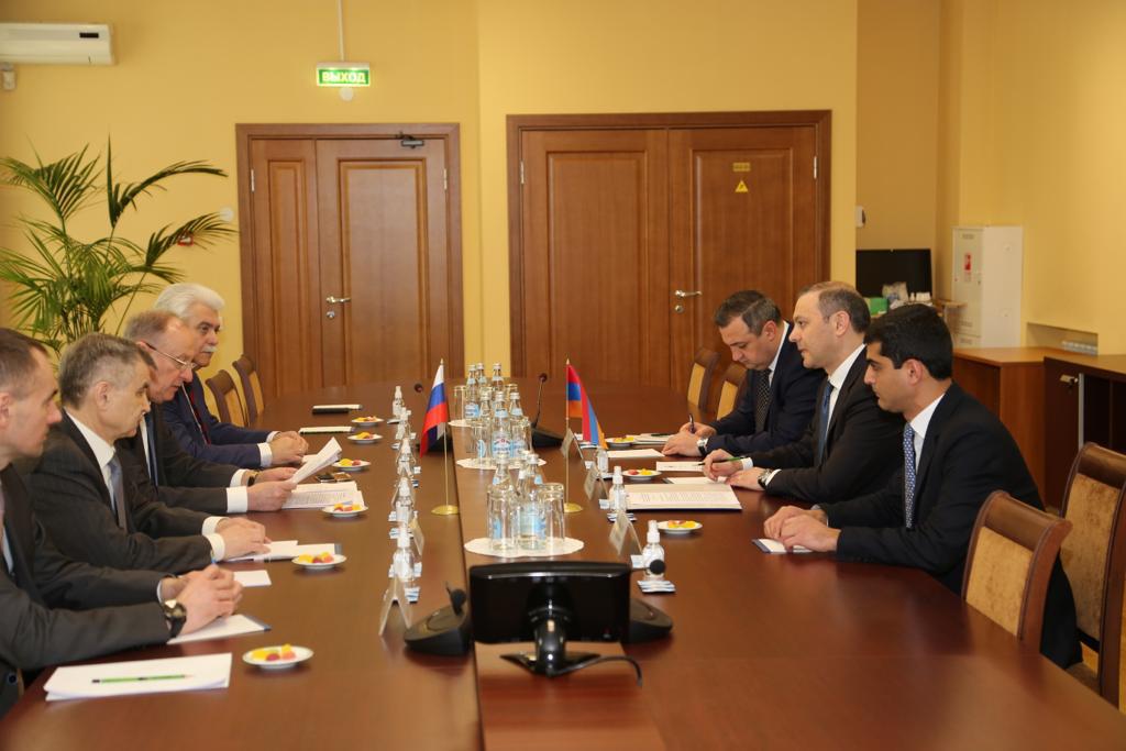 Արմեն Գրիգորյանը հանդիպել է ՌԴ ԱԽ քարտուղար Նիկոլայ Պատրուշևի հետ