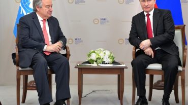Պուտինի հանդիպումը ՄԱԿ-ի գլխավոր քարտուղարի հետ` ուղիղ միացմամբ