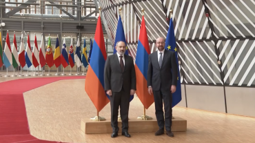 Բրյուսելում մեկնարկել է Նիկոլ Փաշինյանի և Շառլ Միշելի հանդիպումը