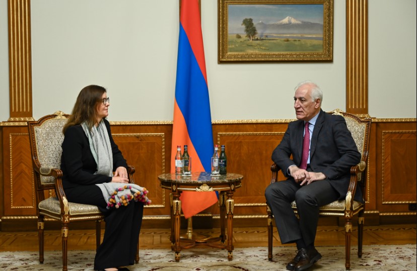 Նախագահ Վահագն Խաչատուրյանն ընդունել է ՄԱԿ-ի մանկական հիմնադրամի ներկայացուցչին