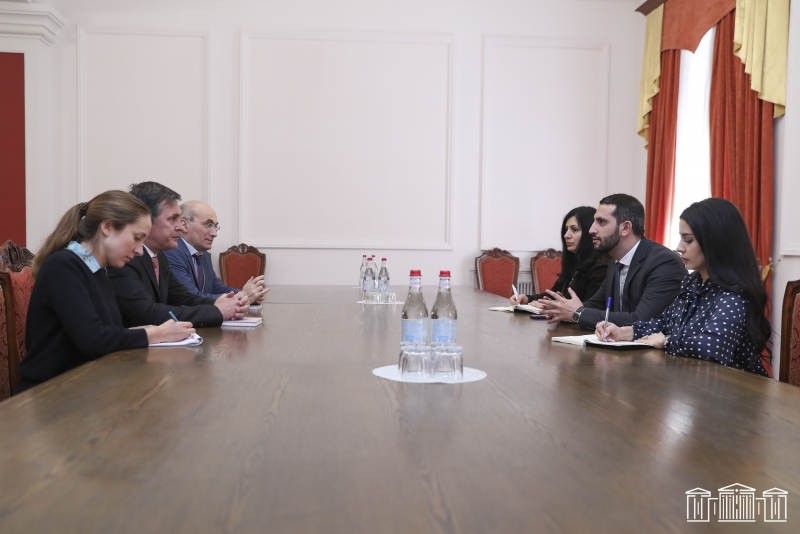 Ռուբեն Ռուբինյանը Մինսկի խմբի Ֆրանսիայի համանախագահի հետ քննարկել է 44-օրյա պատերազմից հետո տարածաշրջանում ստեղծված իրավիճակը