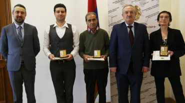 ԿԳՄՍ նախարարը Պարի միջազգային օրվա առթիվ պարգևատրել է ոլորտի նվիրյալներին
