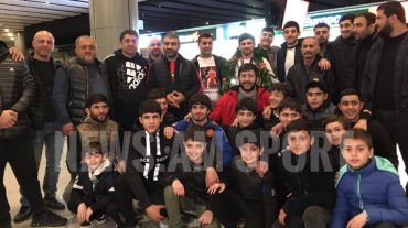 «Եվրոպայի կրկնակի չեմպիոնությունը լուրջ նվաճում է». Կարեն Գիլոյանը դիմավորել է Հայաստանի ազատ ոճի ըմբշամարտի հավաքականին