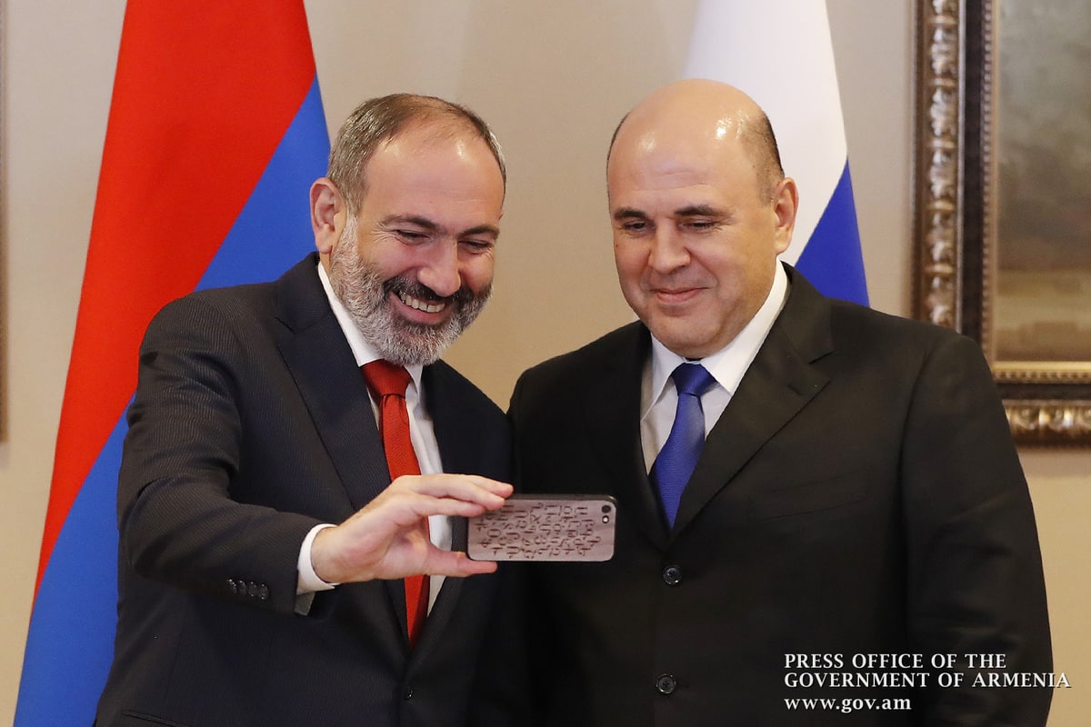 Տեղի է ունեցել Նիկոլ Փաշինյանի և Միխայիլ Միշուստինի հանդիպումը